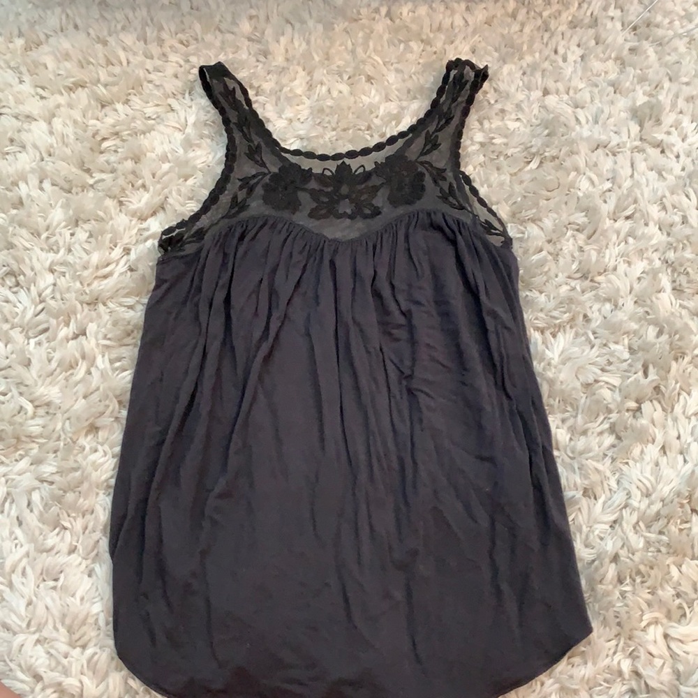 XS Tank Top With Lace